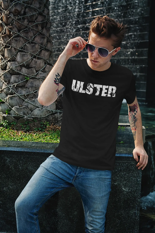 ulster, Herren-Kurzarm-Rundhals-T-Shirt 00004