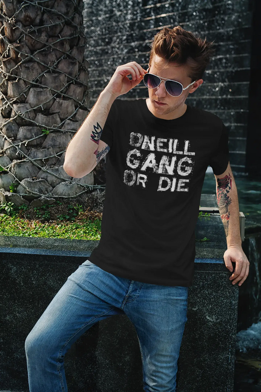 ONEILL Family Gang T-Shirt, Herren T-Shirt, schwarzes T-Shirt, Geschenk-T-Shirt 00033