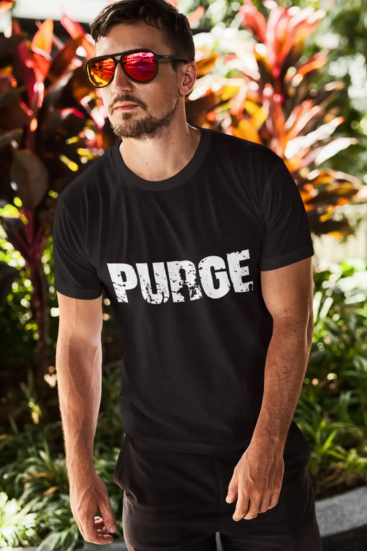 Herren T-Shirt Vintage T-Shirt Purge