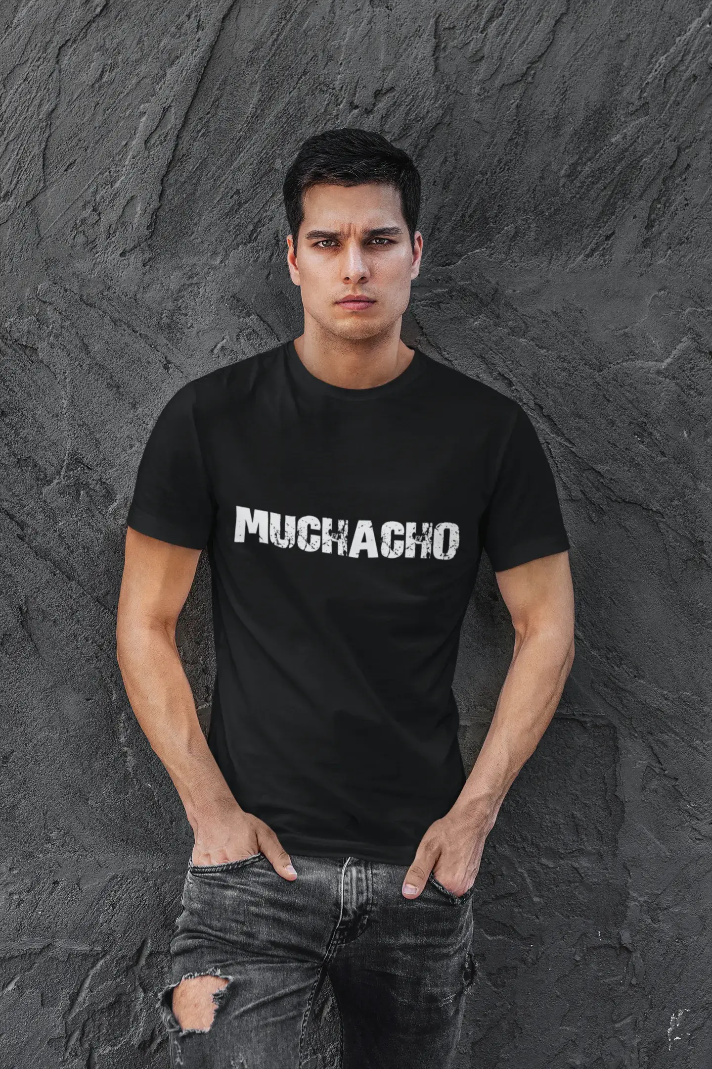 muchacho Herren T-Shirt Schwarz Geburtstagsgeschenk 00550