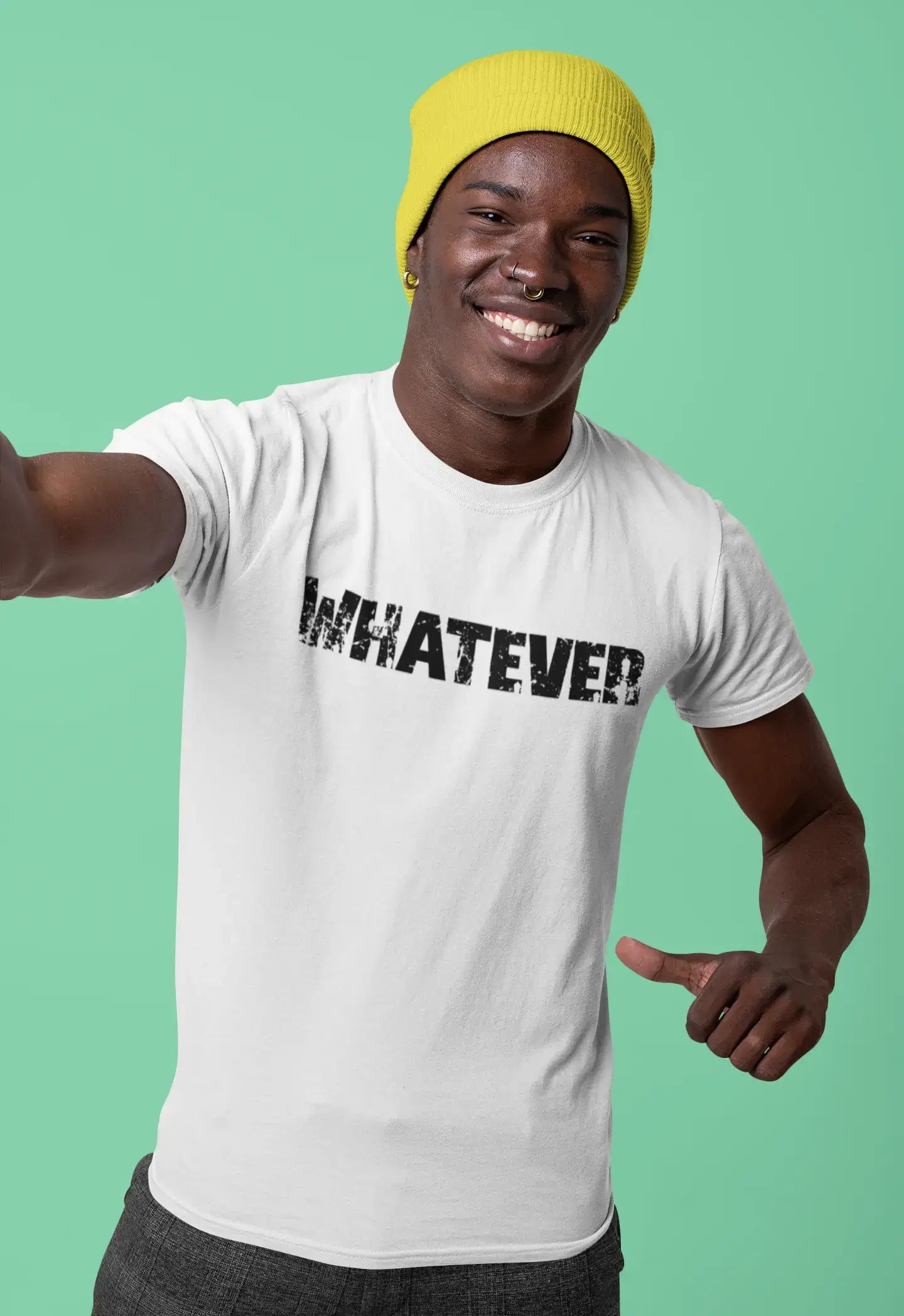 Whatever Herren T-Shirt Weiß Geburtstagsgeschenk 00552