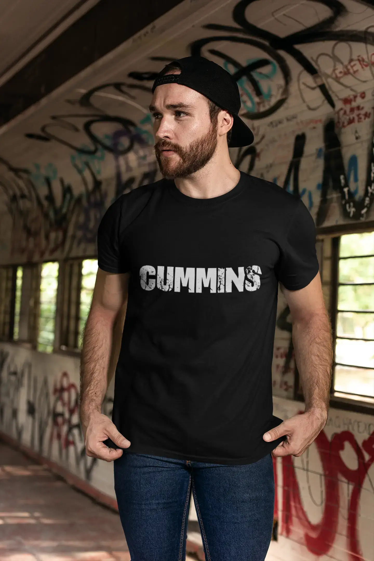 Homme T Shirt Graphique Imprimé Vintage Tee Cummins