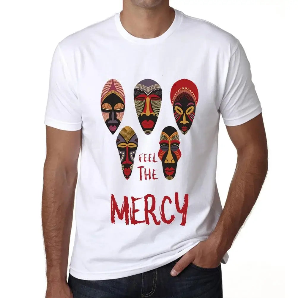 Men's Graphic T-Shirt Native Feel The Mercy Eco-Friendly Limited Edition Short Sleeve Tee-Shirt Vintage Birthday Gift Novelty