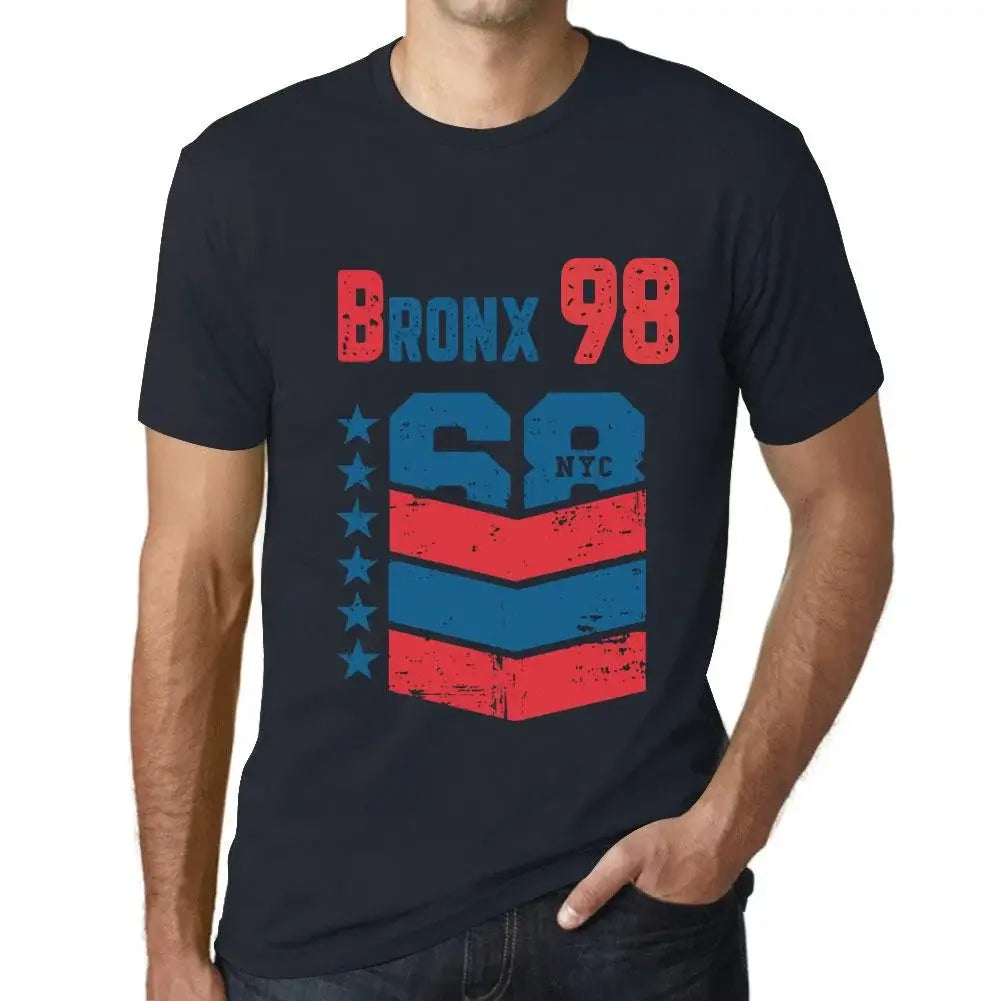 Men's Graphic T-Shirt Bronx 98 98th Birthday Anniversary 98 Year Old Gift 1926 Vintage Eco-Friendly Short Sleeve Novelty Tee