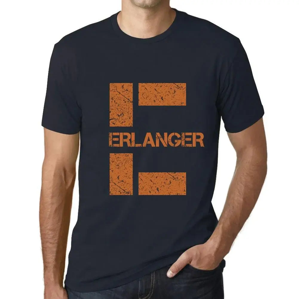 Men's Graphic T-Shirt Erlanger Eco-Friendly Limited Edition Short Sleeve Tee-Shirt Vintage Birthday Gift Novelty