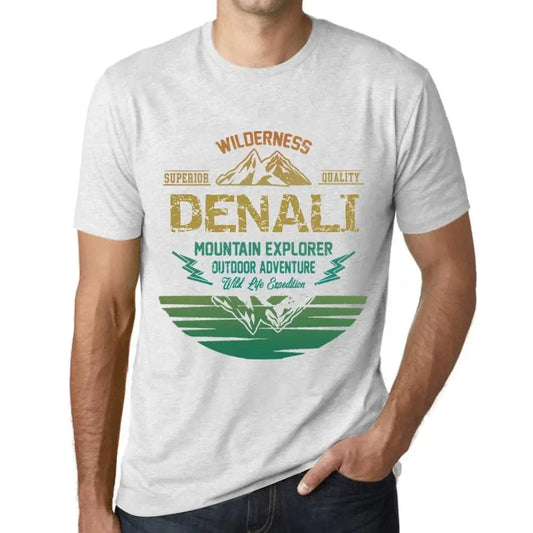 Men's Graphic T-Shirt Outdoor Adventure, Wilderness, Mountain Explorer Denali Eco-Friendly Limited Edition Short Sleeve Tee-Shirt Vintage Birthday Gift Novelty