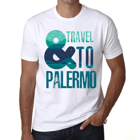 Men's Graphic T-Shirt And Travel To Palermo Eco-Friendly Limited Edition Short Sleeve Tee-Shirt Vintage Birthday Gift Novelty