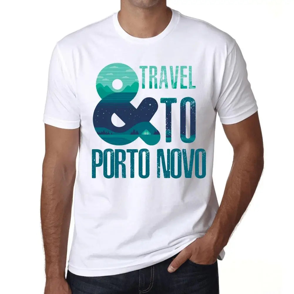 Men's Graphic T-Shirt And Travel To Porto Novo Eco-Friendly Limited Edition Short Sleeve Tee-Shirt Vintage Birthday Gift Novelty