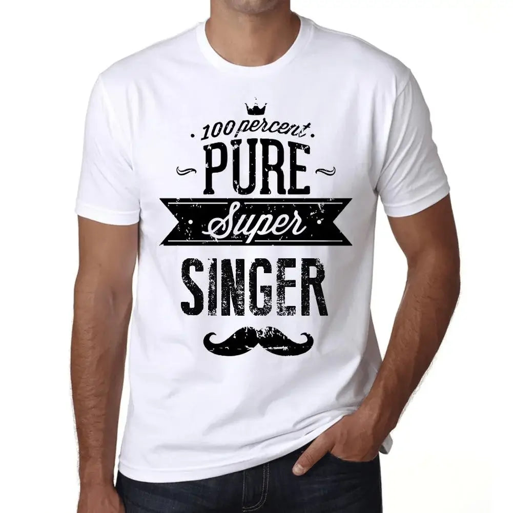 Men's Graphic T-Shirt 100% Pure Super Singer Eco-Friendly Limited Edition Short Sleeve Tee-Shirt Vintage Birthday Gift Novelty