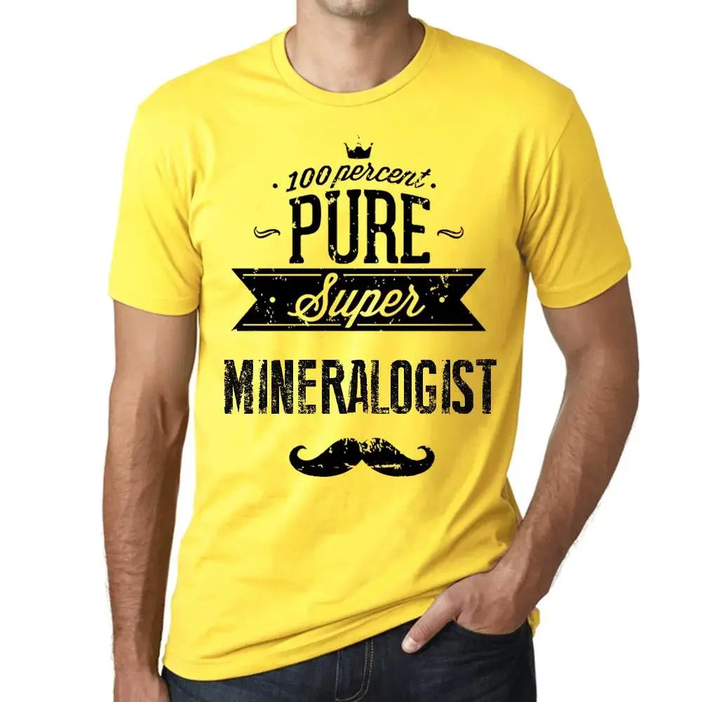 Men's Graphic T-Shirt 100% Pure Super Mineralogist Eco-Friendly Limited Edition Short Sleeve Tee-Shirt Vintage Birthday Gift Novelty