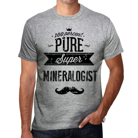 Men's Graphic T-Shirt 100% Pure Super Mineralogist Eco-Friendly Limited Edition Short Sleeve Tee-Shirt Vintage Birthday Gift Novelty