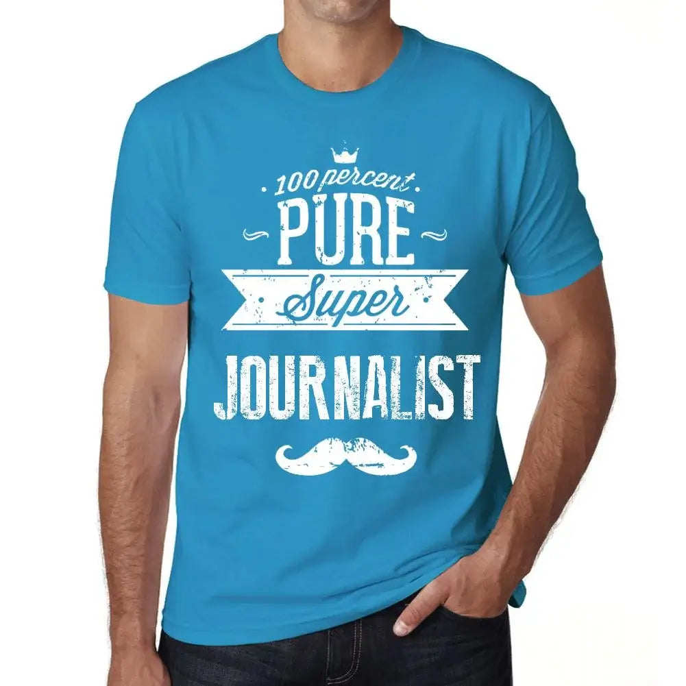 Men's Graphic T-Shirt 100% Pure Super Journalist Eco-Friendly Limited Edition Short Sleeve Tee-Shirt Vintage Birthday Gift Novelty