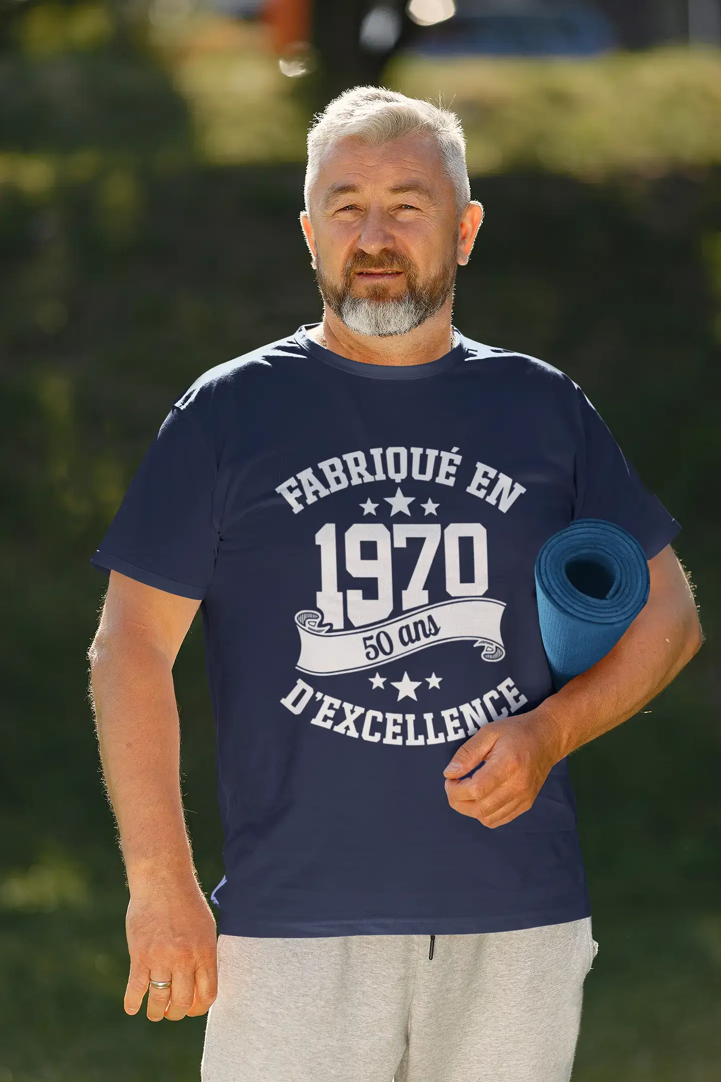 Men's Graphic Fabriqué en 1970, 50 Ans d'être Génial T-Shirt