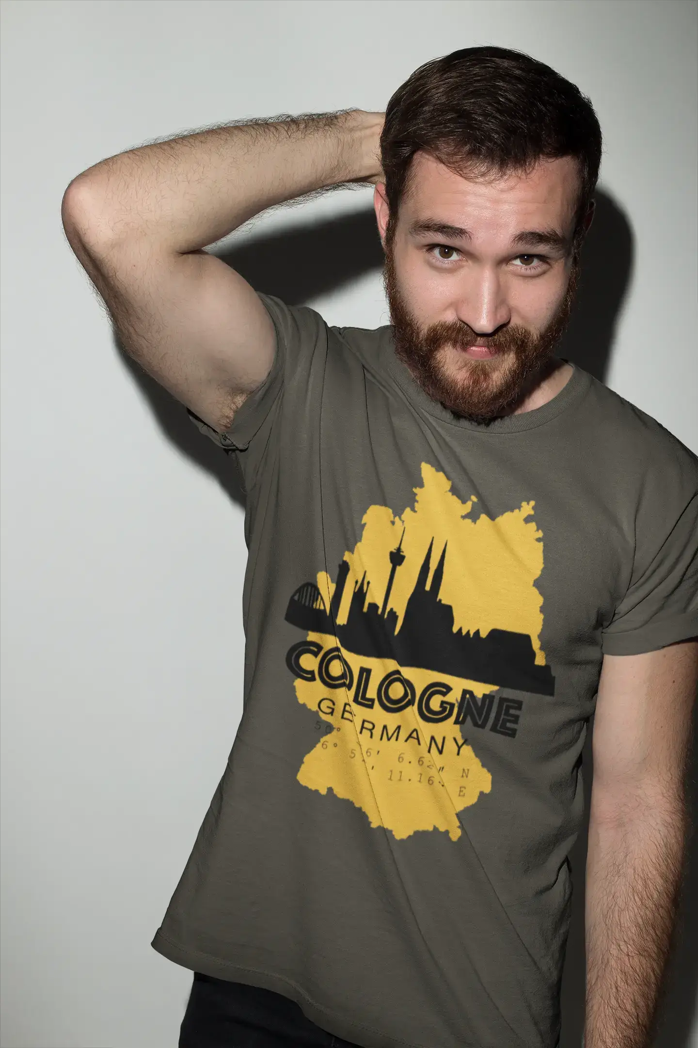 Men's Graphic T-Shirt Cologne Germany Idea Gift