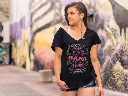 ULTRABASIC Damen-T-Shirt „It's a Nana Thing“ – kurzärmeliges T-Shirt