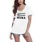 ULTRABASIC <span>Damen</span> -T-Shirt „Footbal Mama – Soccer Mom“, kurzärmeliges T-Shirt