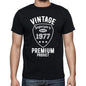 1977 Vintage superior, black, Men's Short Sleeve Round Neck T-shirt 00102 - ultrabasic-com