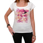 21 Bochum Womens Short Sleeve Round Neck T-Shirt 00008 - White / Xs - Casual