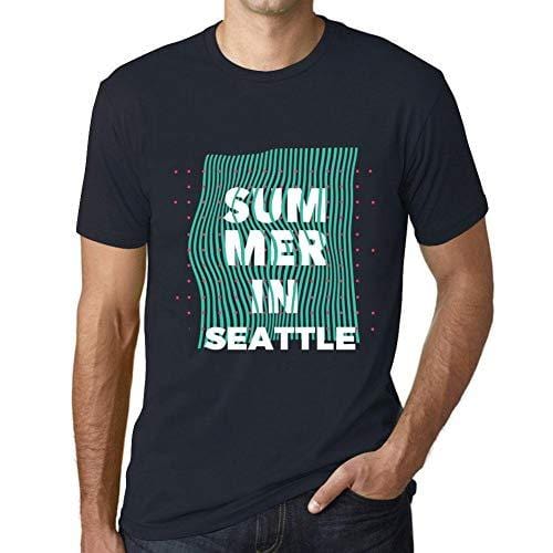 Ultrabasic – Homme Graphique Summer in Seattle Marine