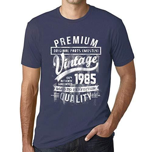 Ultrabasic - Homme T-Shirt Graphique 1985 Aged to Perfection Tee Shirt Cadeau d'anniversaire