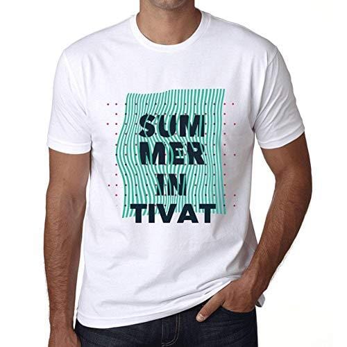 Ultrabasic - Homme Graphique Summer in TIVAT Blanc