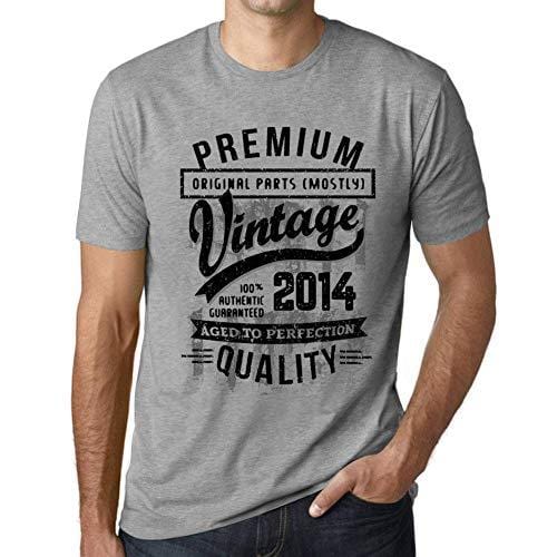 Ultrabasic - Homme T-Shirt Graphique 2014 Aged to Perfection Tee Shirt Cadeau d'anniversaire