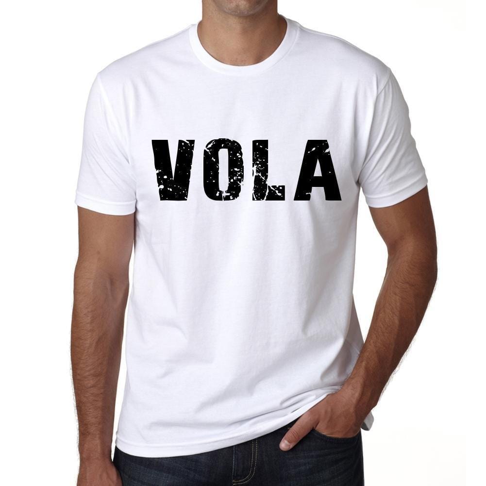 Herren T-Shirt Graphique Imprimé Vintage Tee Vola