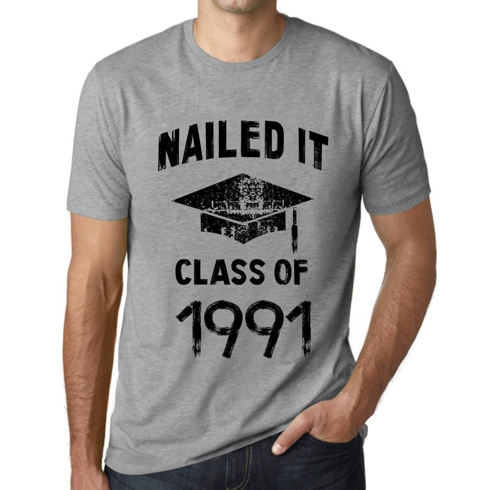 Homme T Shirt Graphique Imprimé Vintage Tee Nailed it Class of 1991