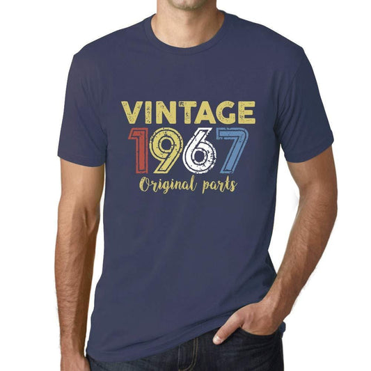 Ultrabasic - Homme Graphique Vintage 1967 T-Shirt Denim