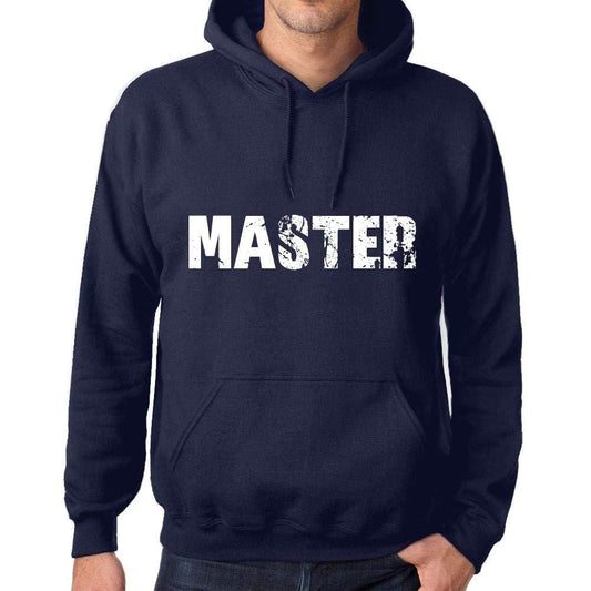 Ultrabasic Homme Femme Unisex Sweat à Capuche Hoodie Popular Words Master French Marine