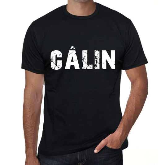 Herren-T-Shirt mit grafischem Aufdruck, Vintage-T-Shirt Câlin