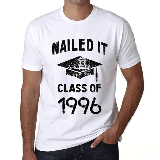 Homme T Shirt Graphique Imprimé Vintage Tee Nailed it Class of 1996