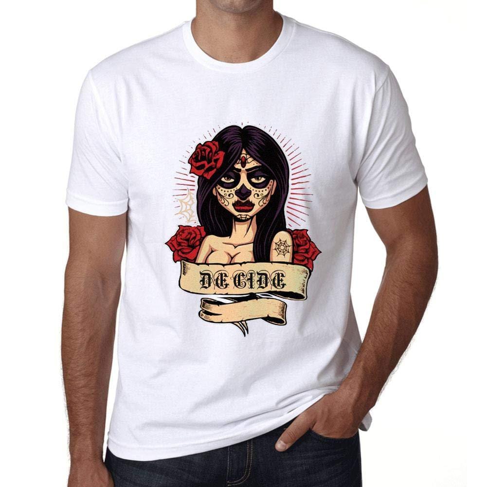 Ultrabasic - Homme T-Shirt Graphique Women Flower Tattoo Decide