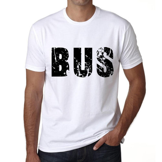 Herren-T-Shirt mit grafischem Aufdruck Vintage Tee Bus