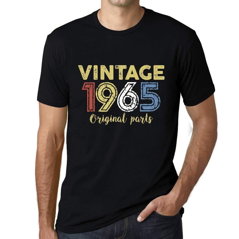 Ultrabasic - Homme Graphique Vintage 1965 T-Shirt Noir Profond