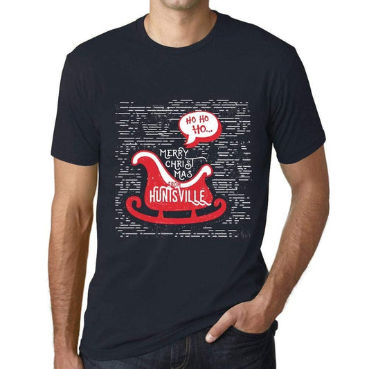 Ultrabasic Homme T-Shirt Graphique Merry Christmas from Huntsville Marine