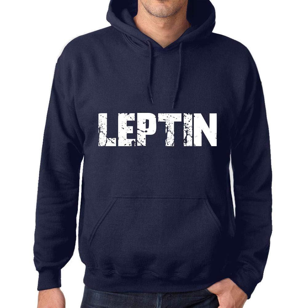 Ultrabasic Homme Femme Unisex Sweat à Capuche Hoodie Popular Words LEPTIN French Marine