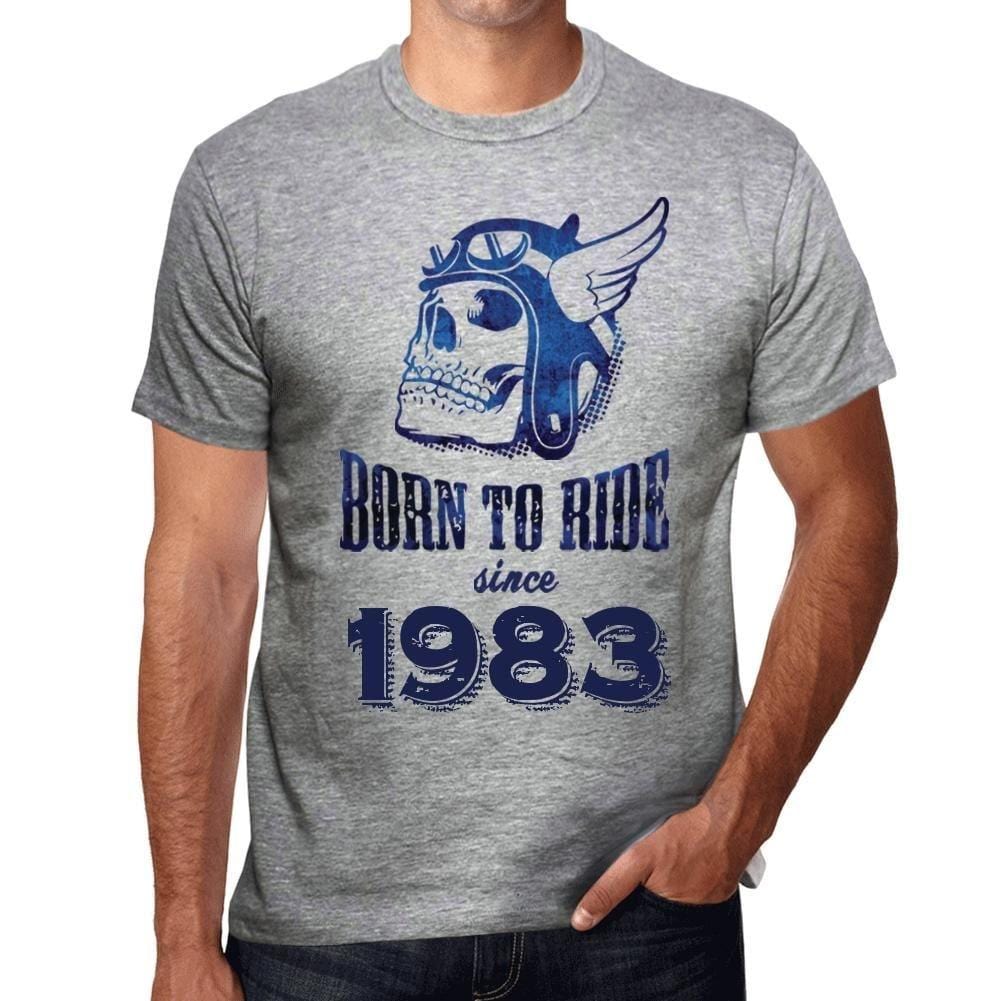 Homme Tee Vintage T-Shirt 1983, Born to Ride Since 1983