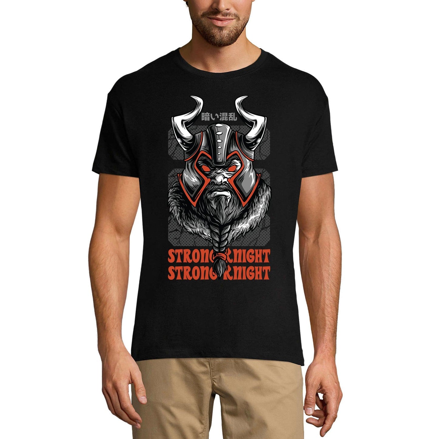 ULTRABASIC Herren-T-Shirt Strong Knight – Gruseliges Kurzarm-T-Shirt