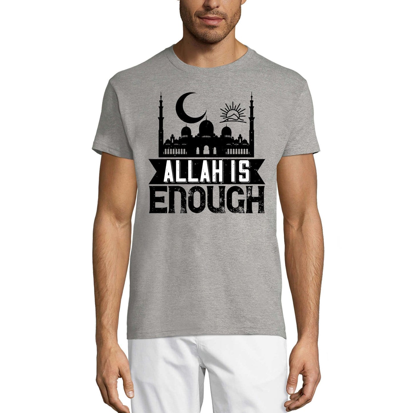 ULTRABASIC Herren T-Shirt Allah is Enough – Moschee Muslim T-Shirt