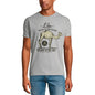 ULTRABASIC Herren T-Shirt Like Water in the Desert Camel – Spruch-Zitat-Shirt für Männer