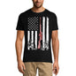 ULTRABASIC Men's T-Shirt Deer US Flag Hunting - Hunter Tee Shirt