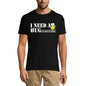 ULTRABASIC Herren-T-Shirt „I Need Huge Glass of Beer“ – lustiges Witz-Spruch-T-Shirt