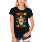 ULTRABASIC Women's Organic T-Shirt Cinco de Mayo 2020 - Skull with Sombrero Party Tee Shirt