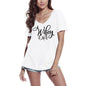 ULTRABASIC Women's T-Shirt Wifey Life - Short Sleeve Tee Shirt Gift Tops