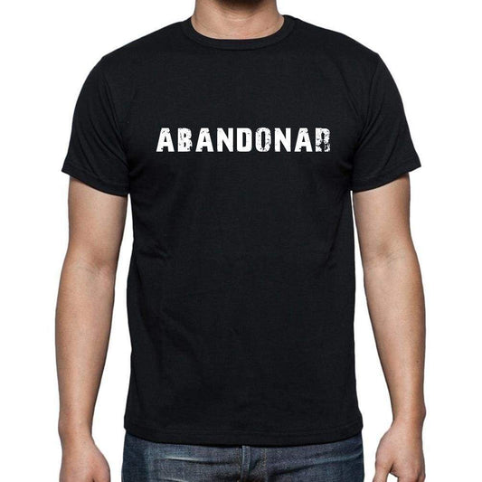 Abandonar Mens Short Sleeve Round Neck T-Shirt - Casual