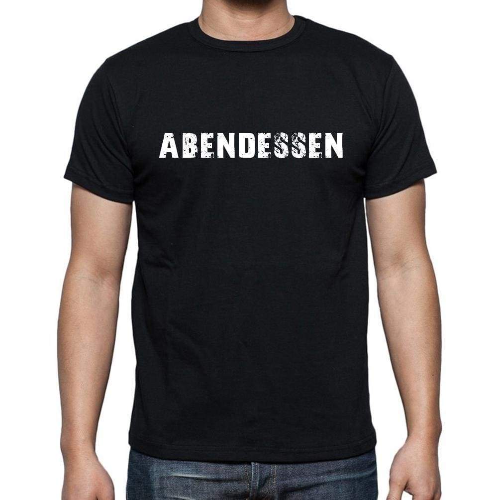 Abendessen Mens Short Sleeve Round Neck T-Shirt - Casual