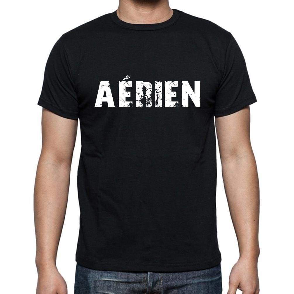 Aérien French Dictionary Mens Short Sleeve Round Neck T-Shirt 00009 - Casual