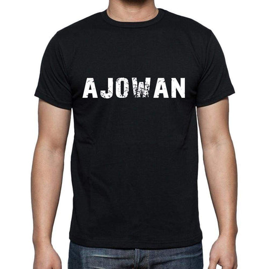 Ajowan Mens Short Sleeve Round Neck T-Shirt 00004 - Casual