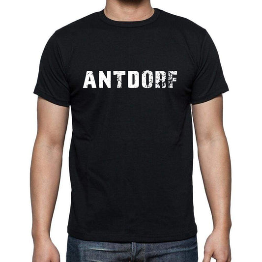 Antdorf Mens Short Sleeve Round Neck T-Shirt 00003 - Casual